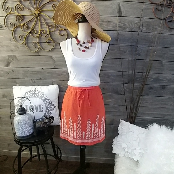 Max Studio Dresses & Skirts - MAX STUDIO FRESH LINEN SKIRT